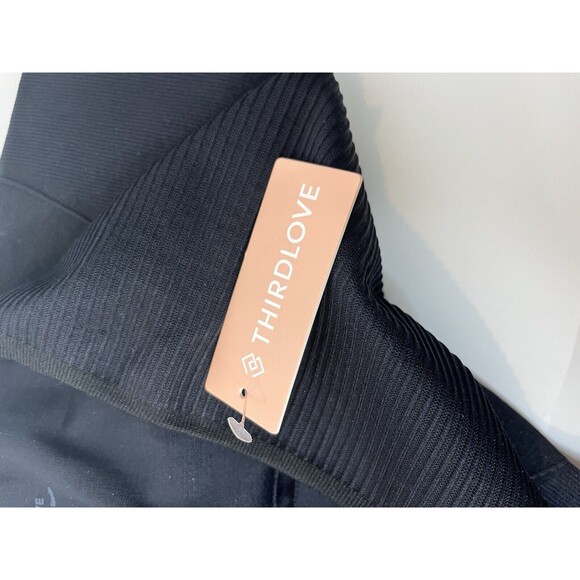 ThirdLove Black Flex Seamless Compression High-Waist Leggings Size L - Picture 13 of 13